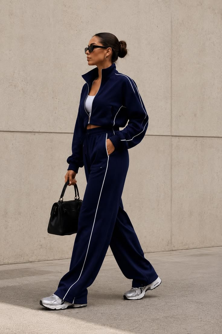 Athleisure Set - Navy