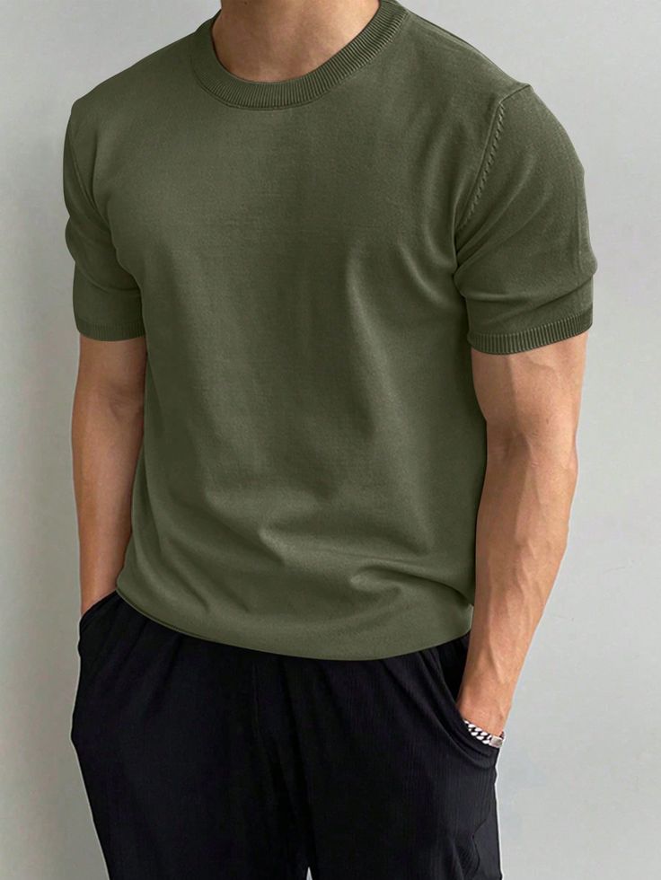 Essential Crew Tee - Olive